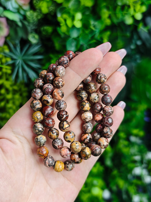Leopard Skin Jasper Bracelet