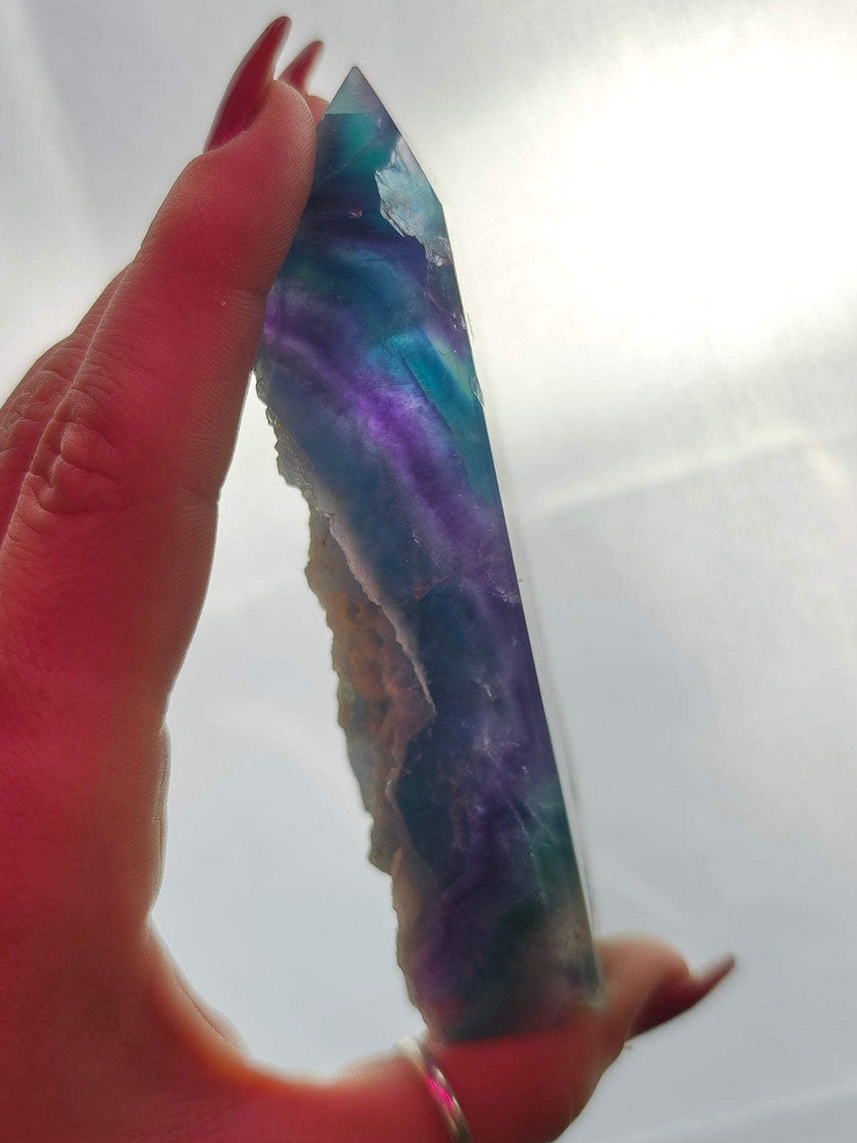 Fluorite Half Raw Tower