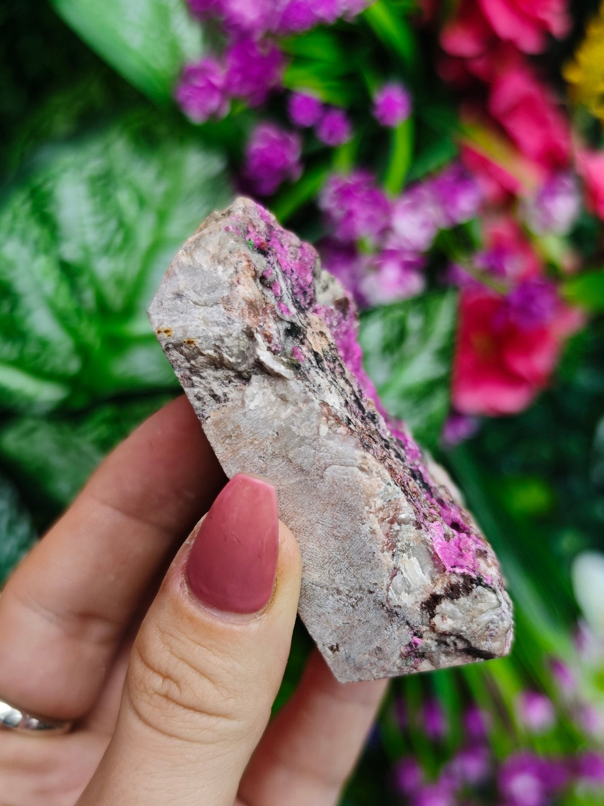 Cobalto Calcite Raw Stone