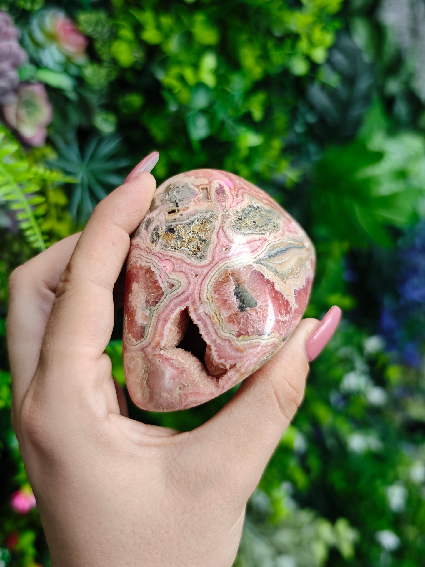 Rhodochrosite Free Form