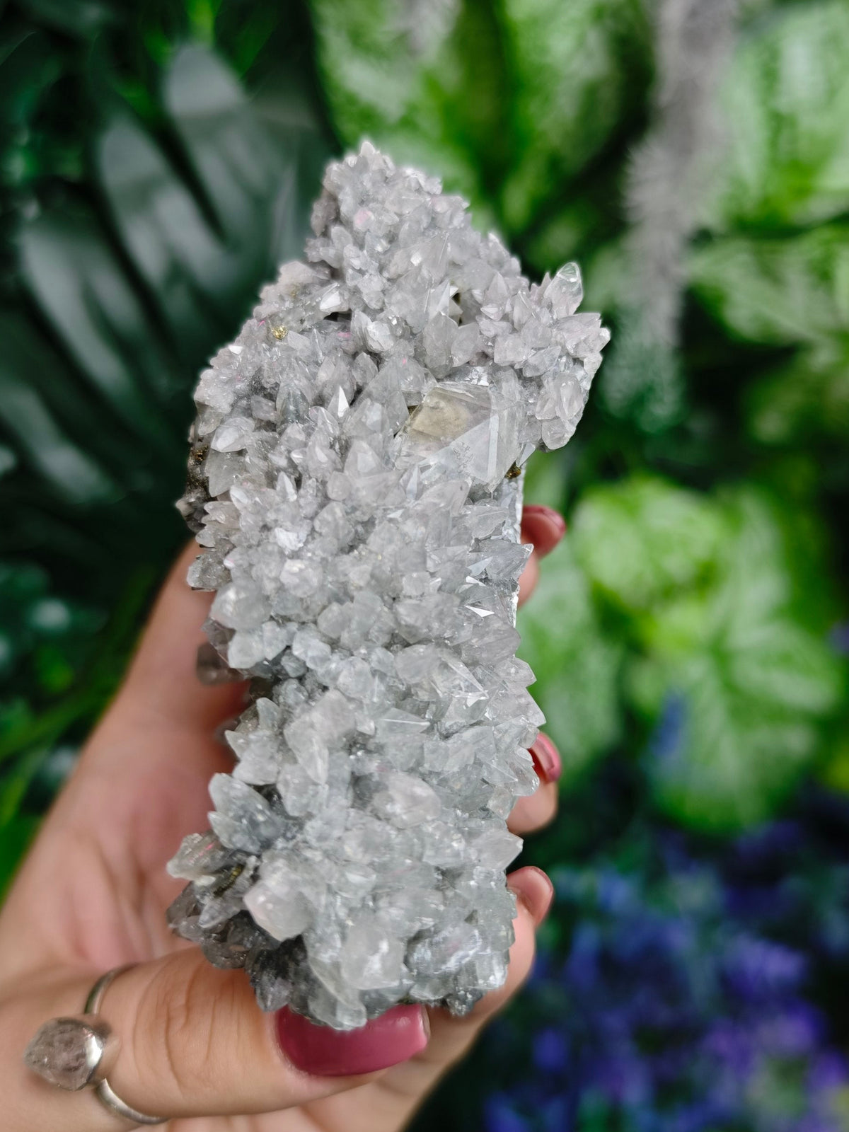 Daye Liutie Feather Calcite Specimen