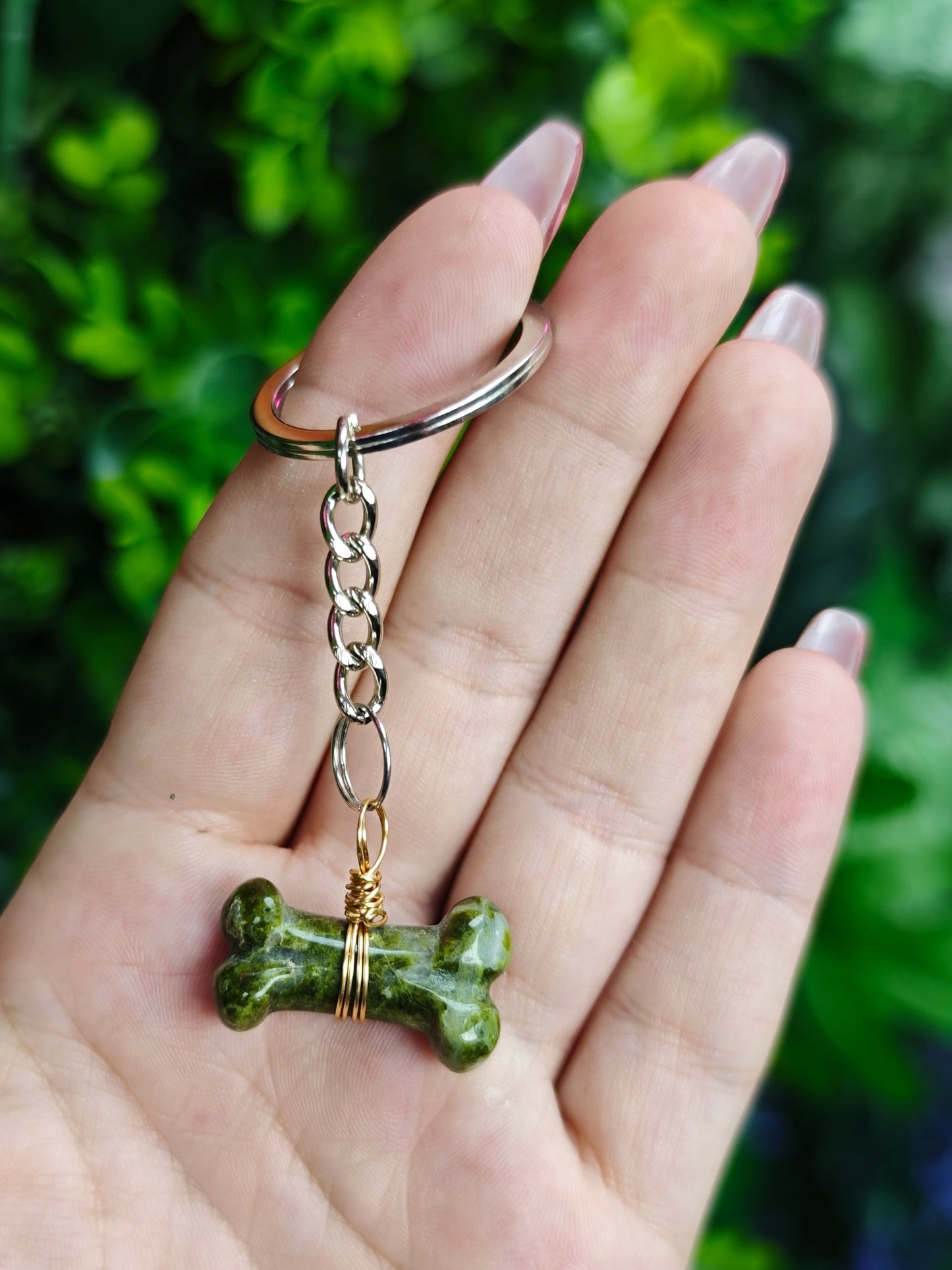 Bone Keychain