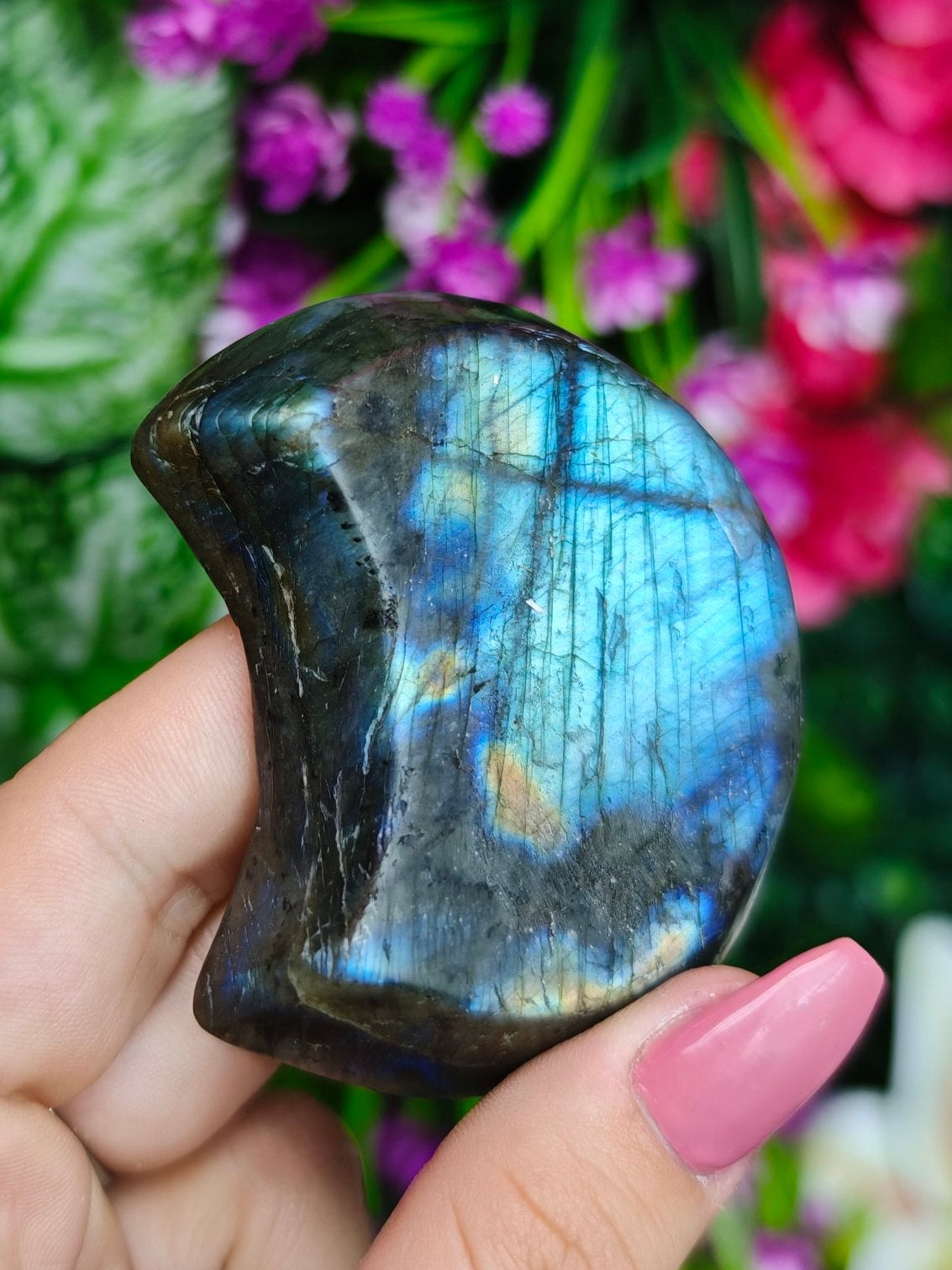 Labradorite Moon Bowl