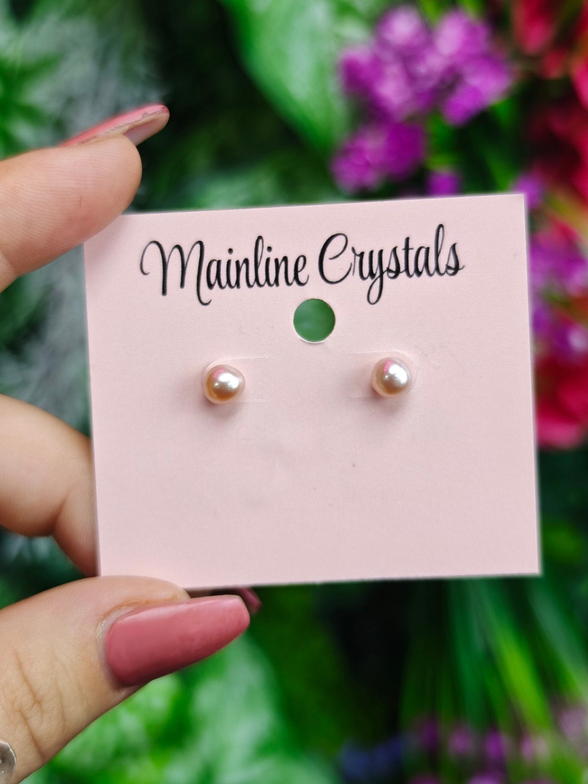 Fresh Water Pearl Sterling Silver Earring