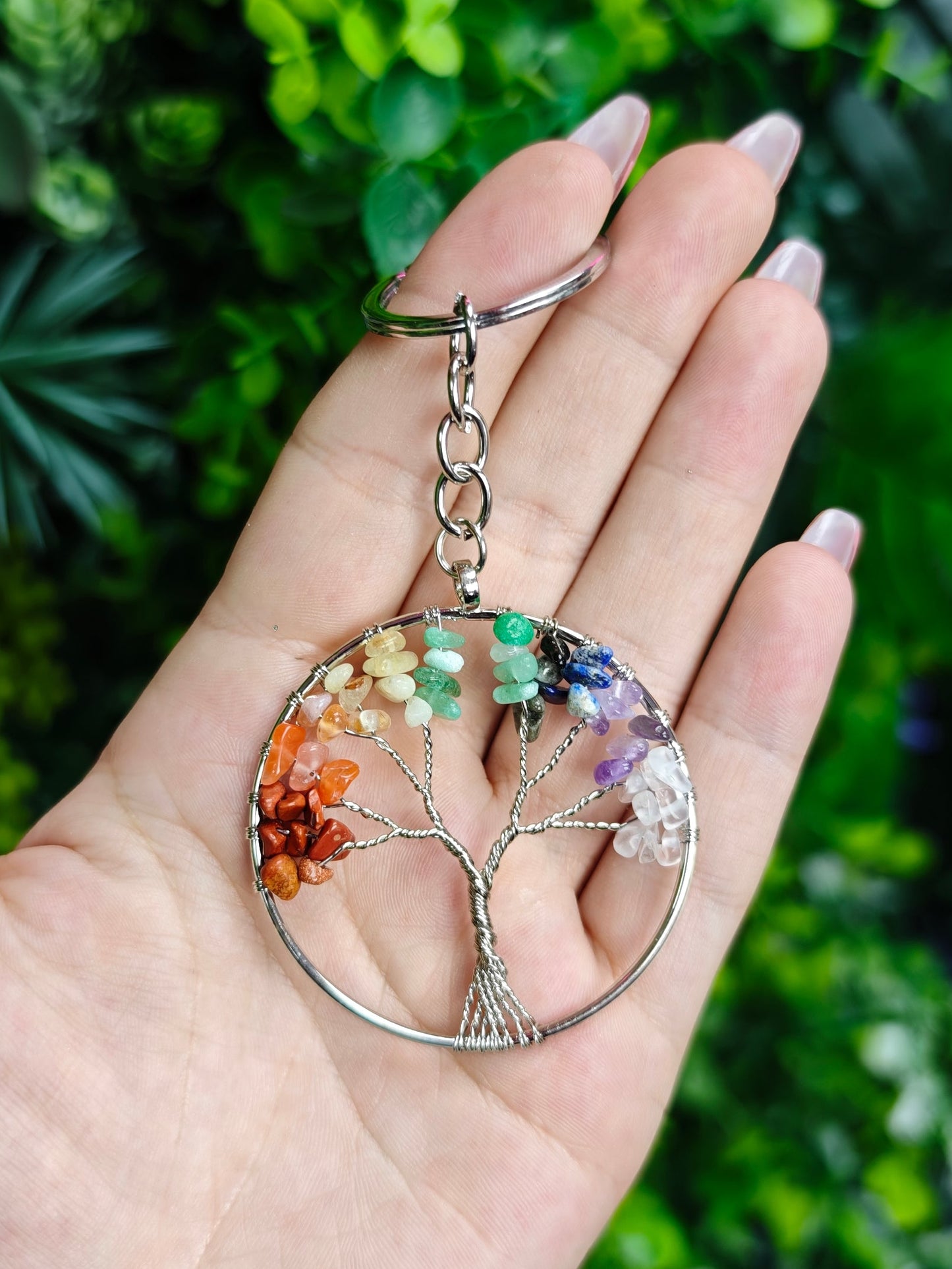 Chakra Tree of Life Keychain