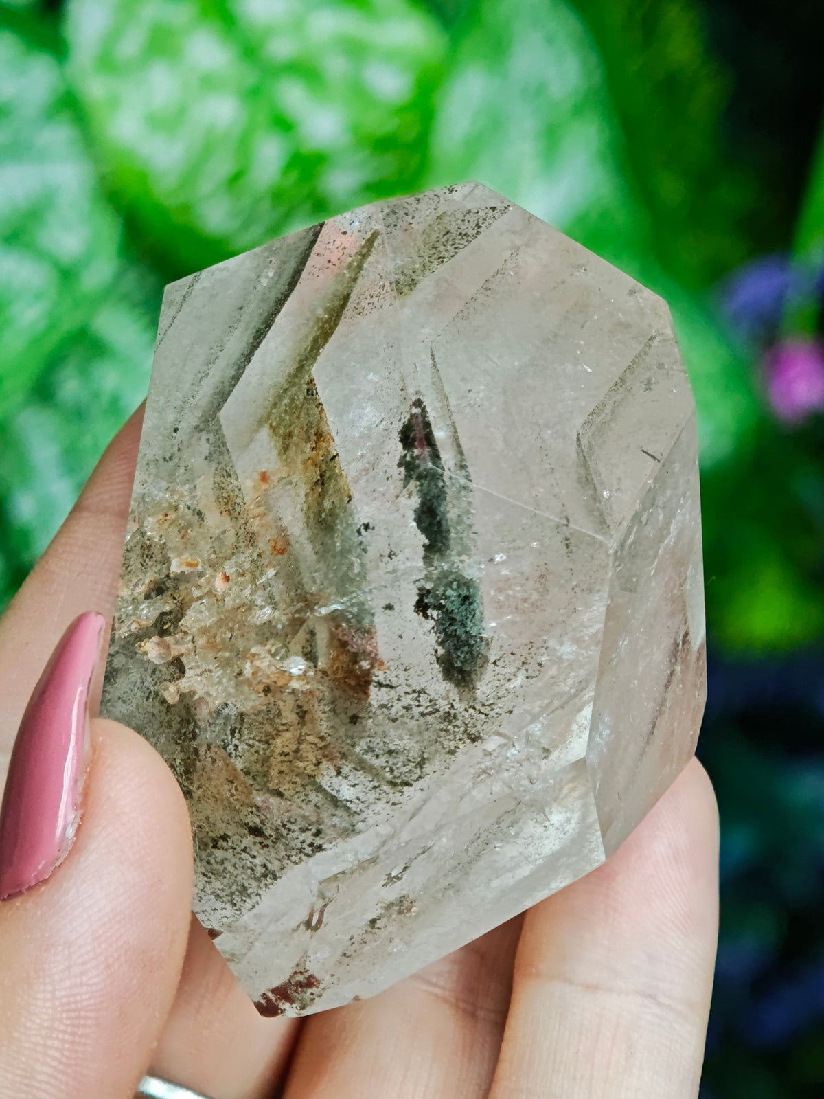 Phantom Garden Quartz Free Form