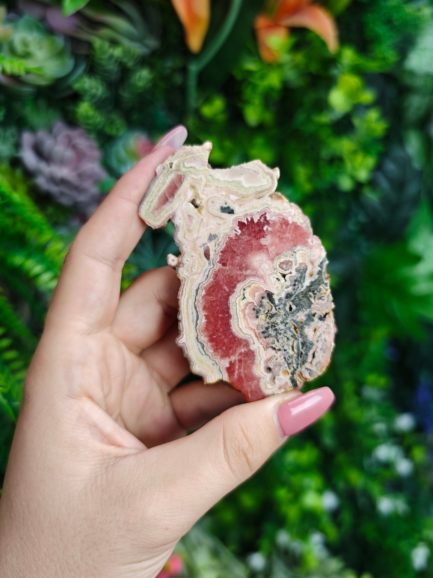 Rhodochrosite Slabs
