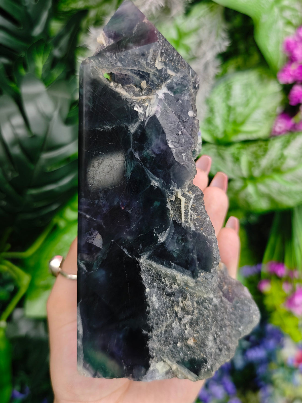 Fluorite Half Raw Tower