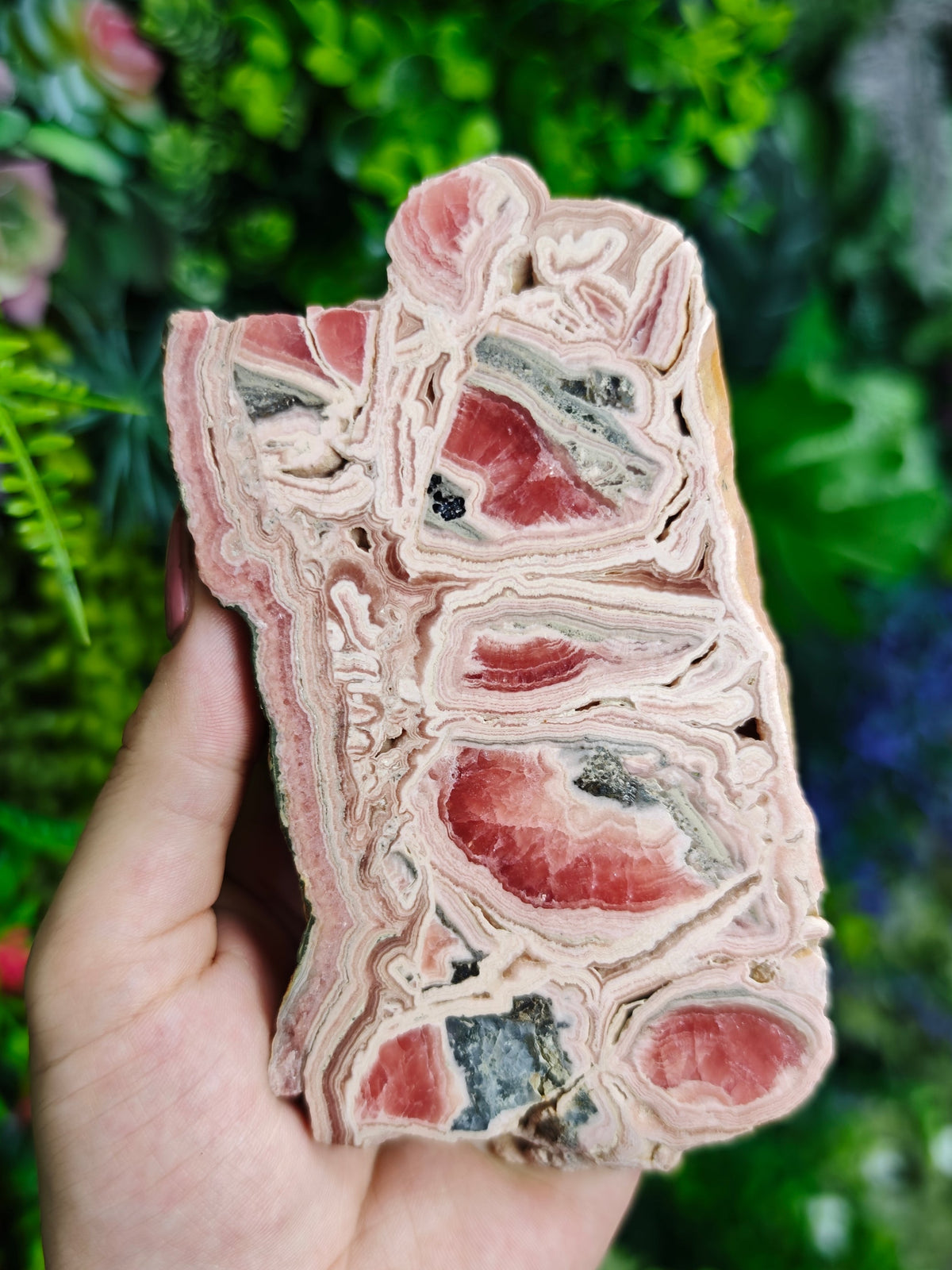 Rhodochrosite Slab