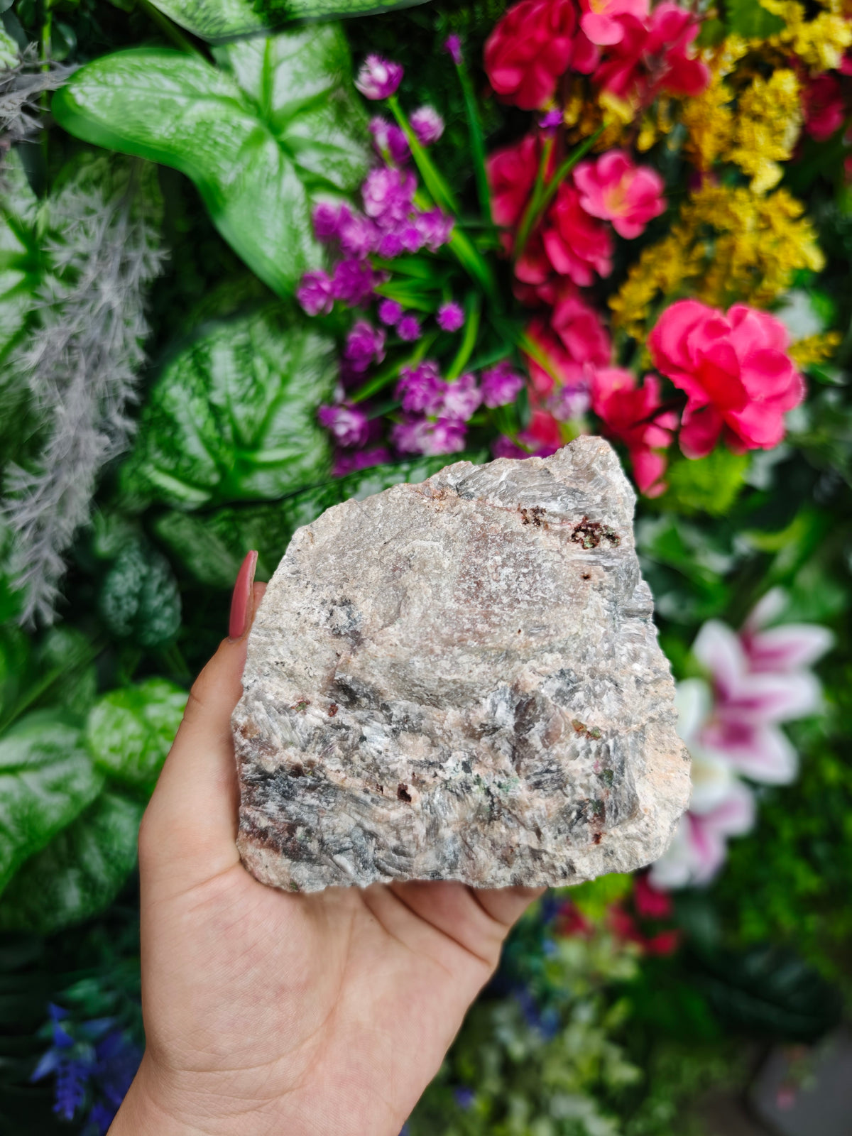 Cobalto Calcite with Malachite Raw Stone