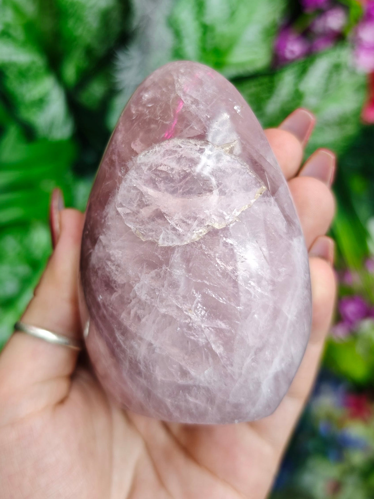 Blue Rose Quartz Free Form