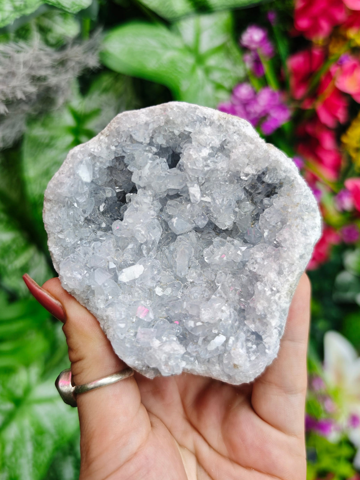 Blue Celestite Raw Stone