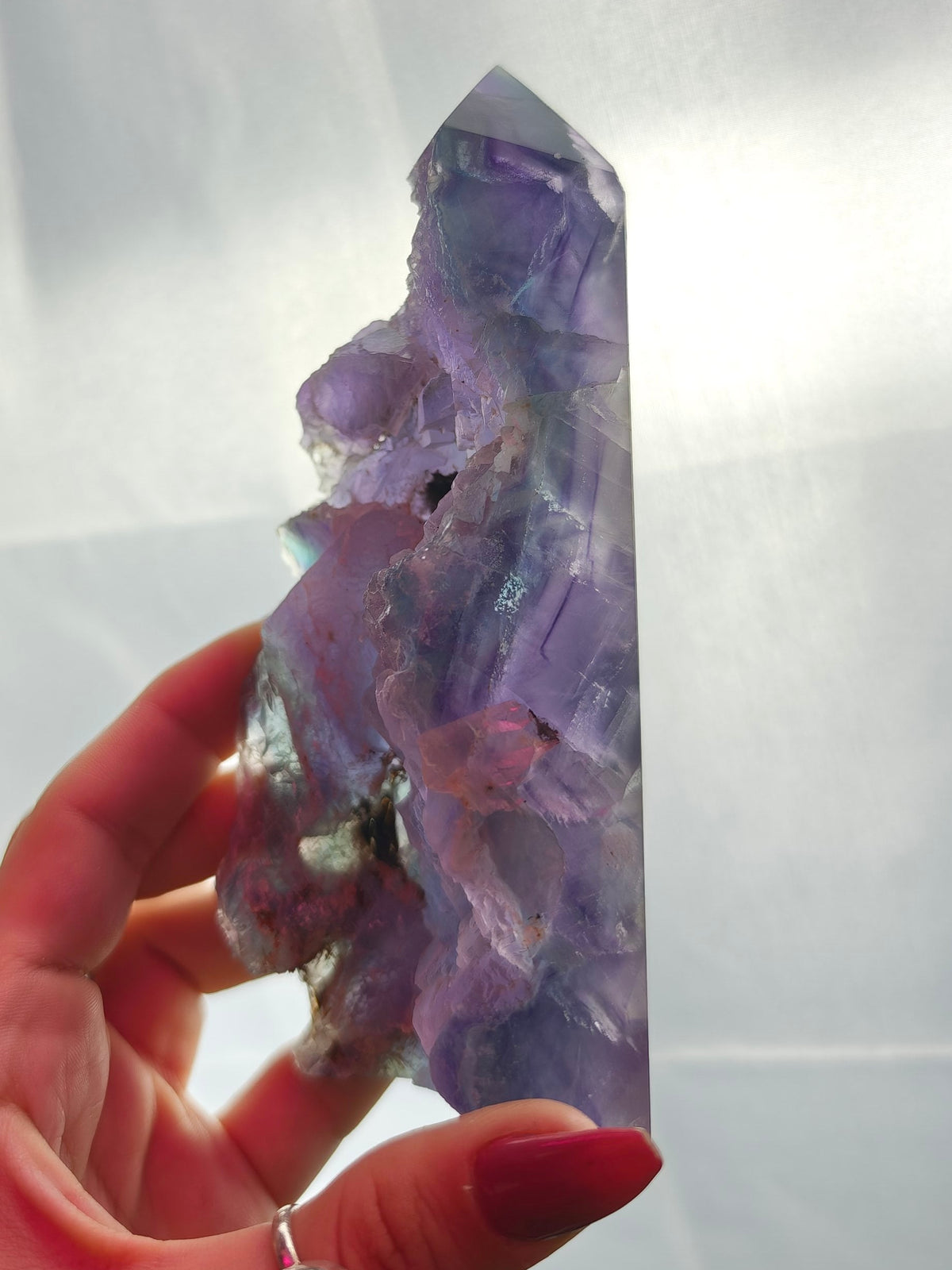 Fluorite Half Raw Tower