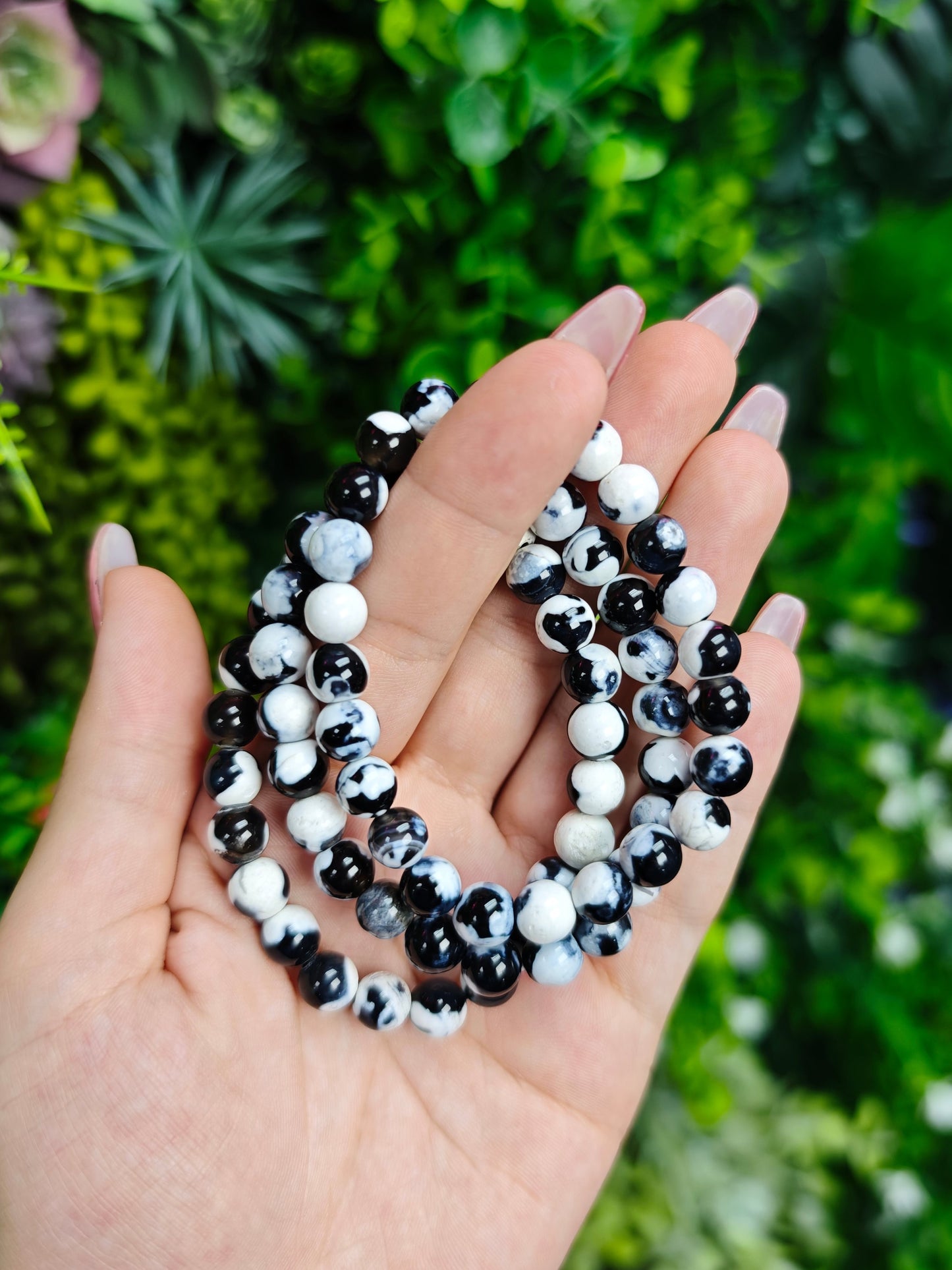 Orca Agate Bracelet