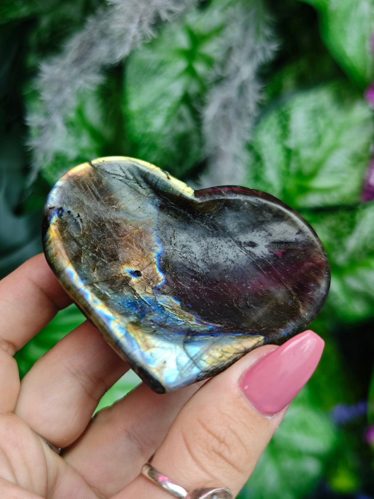Labradorite Heart Bowl