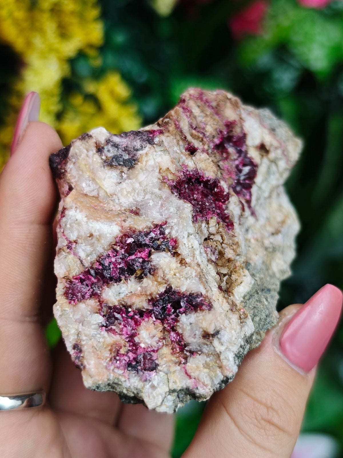 Cobalto Calcite Raw Stone