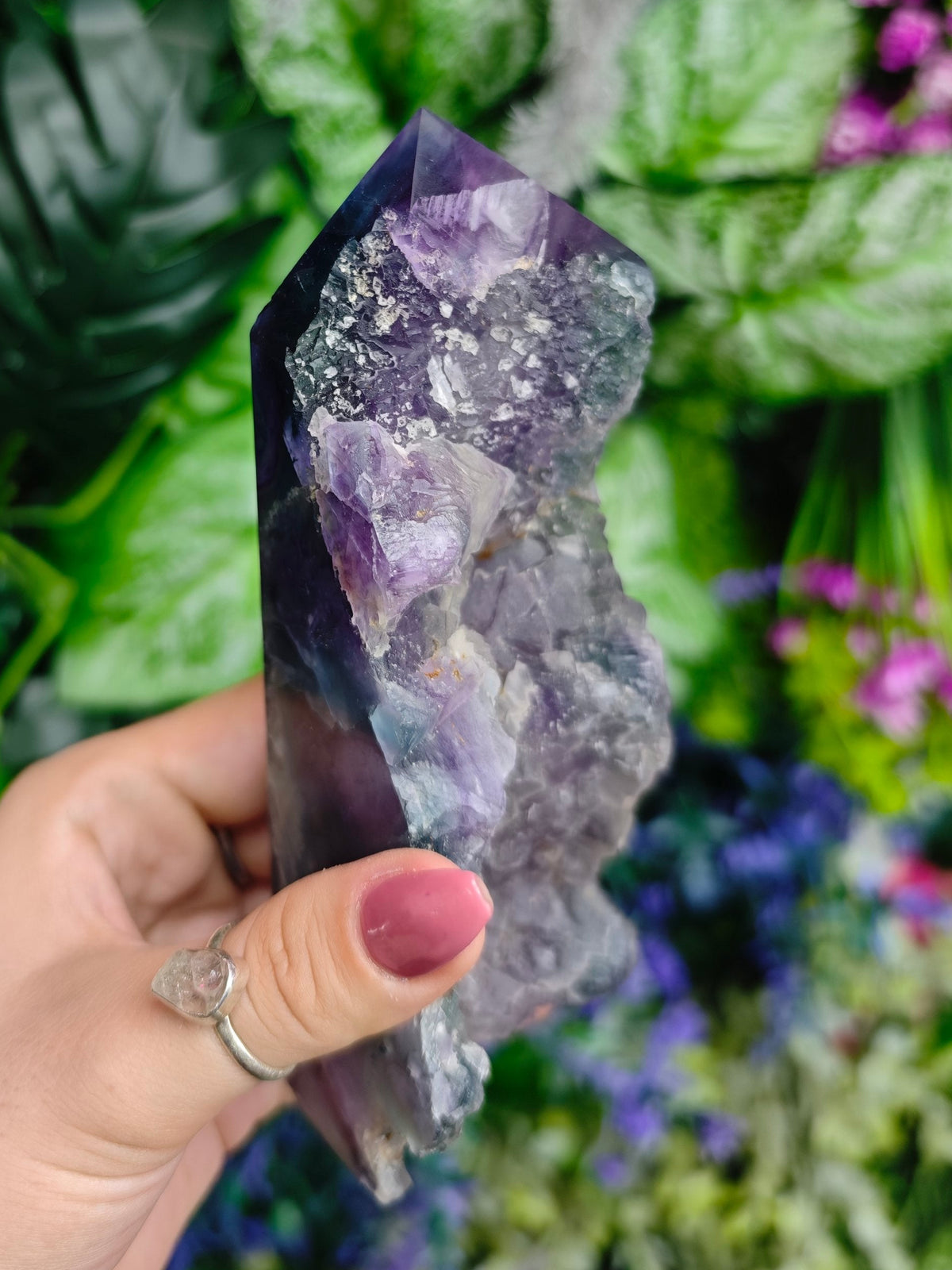 Fluorite Half Raw Tower
