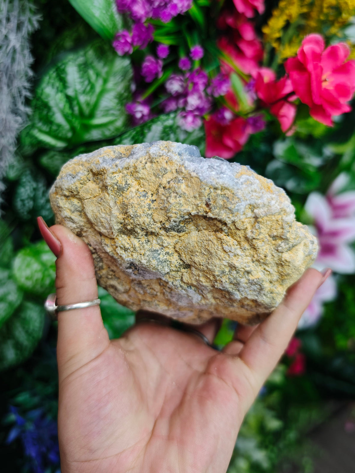 Blue Celestite Raw Stone
