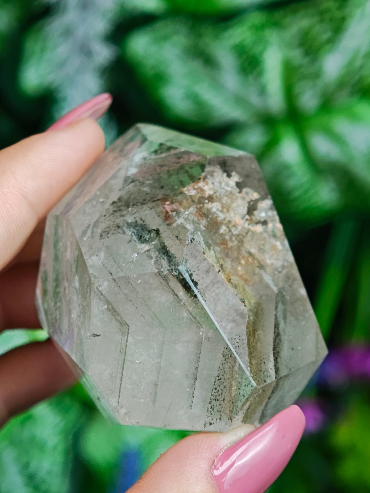 Phantom Garden Quartz Free Form