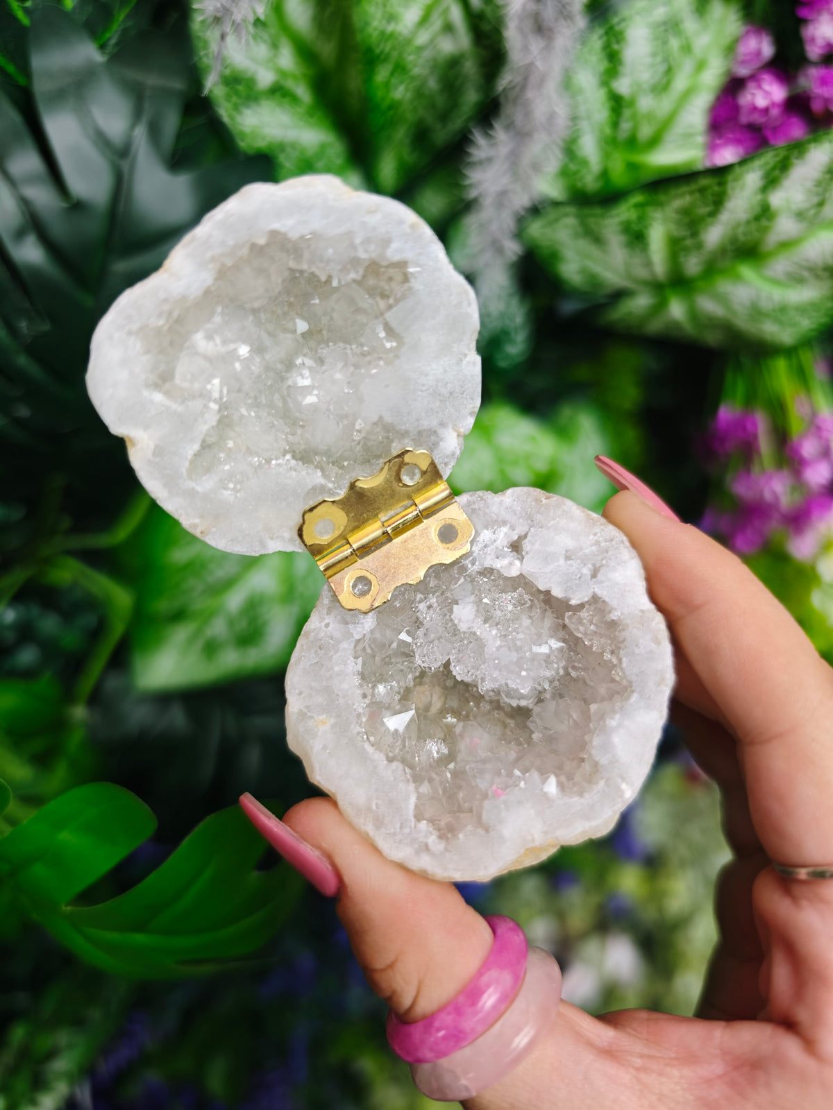 Quartz Geode Ring Box | A