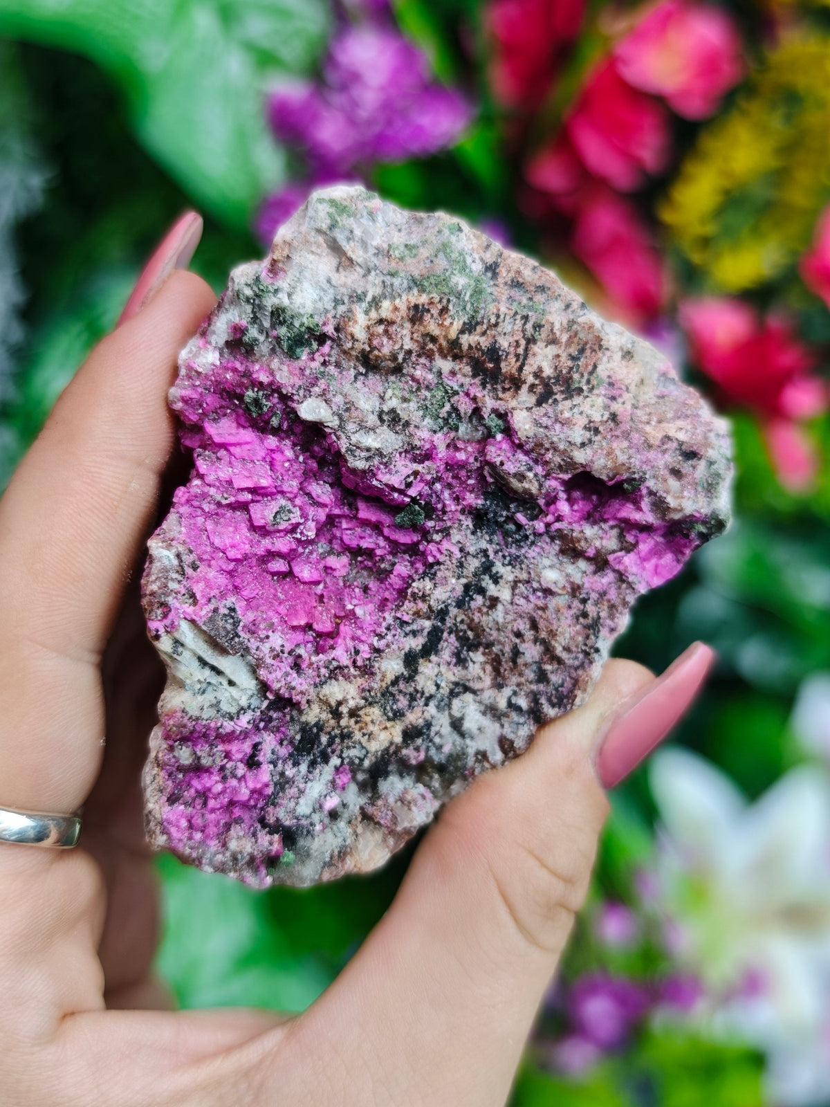Cobalto Calcite Raw Stone