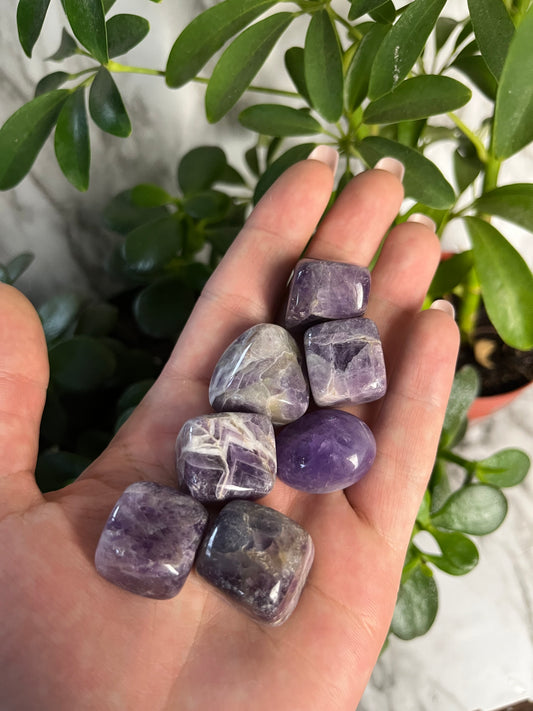 Dream Amethyst Tumbled Stone