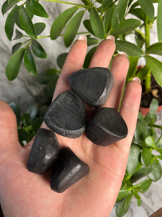 Black Tourmaline Tumbled Stone