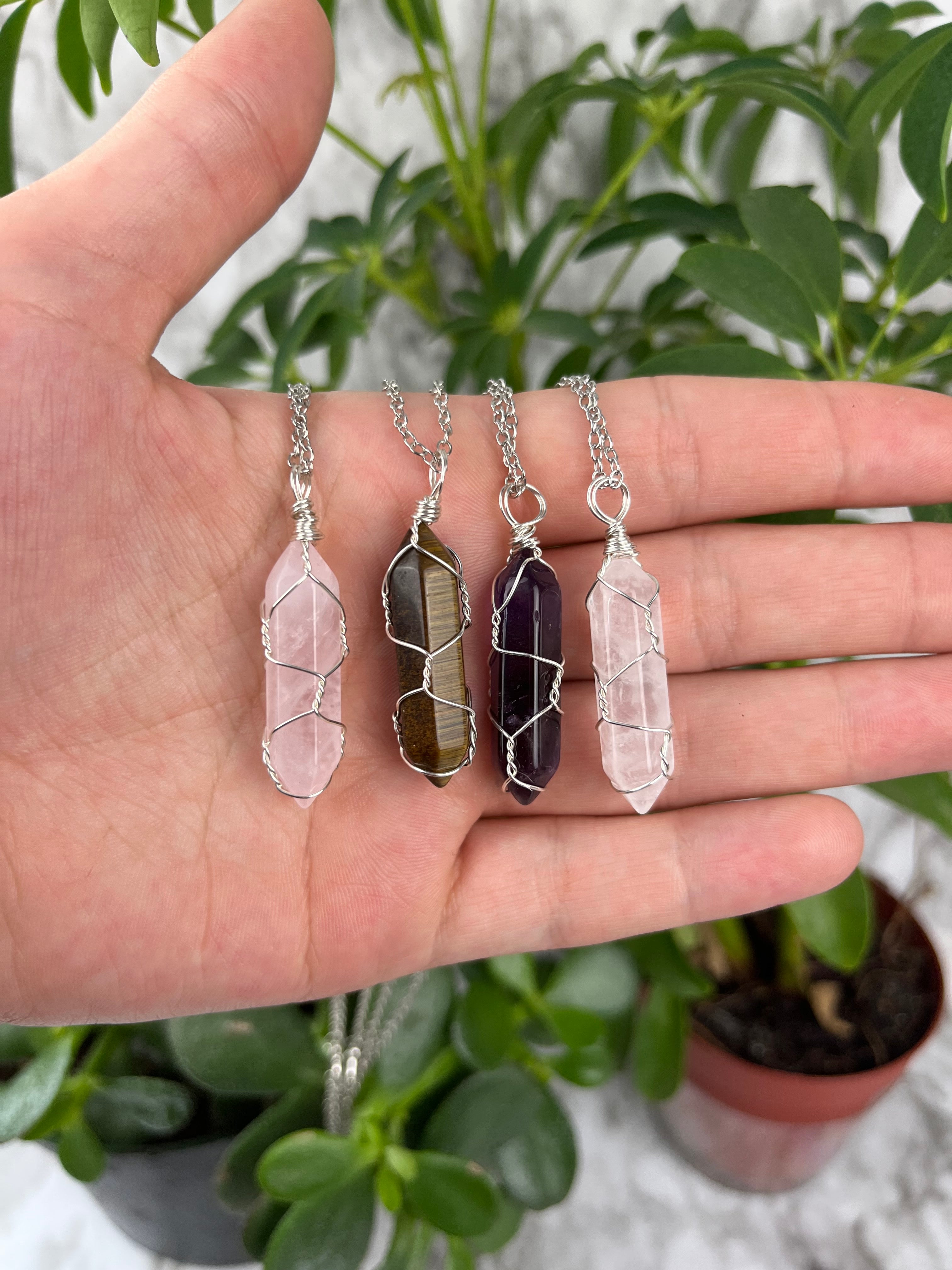 Wire Wrapping with Crystal Jewelry