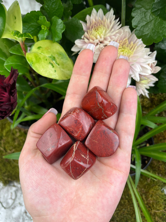 Red Jasper Tumbled Stone